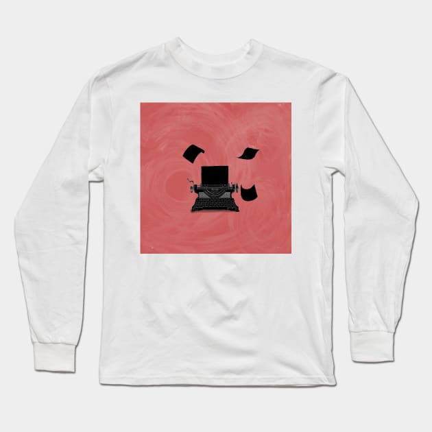 My world on a piece of paper Long Sleeve T-Shirt by ckai